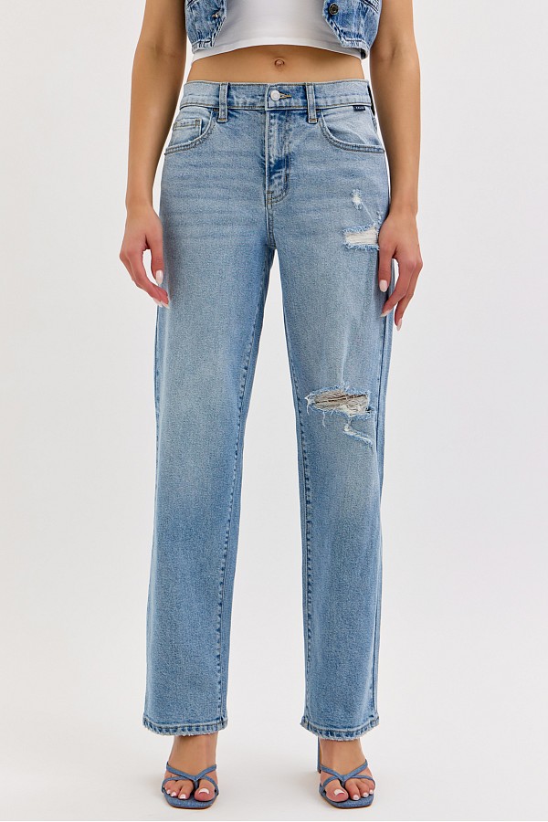 10 1/4" Mid Rise Baggy Dad Jean